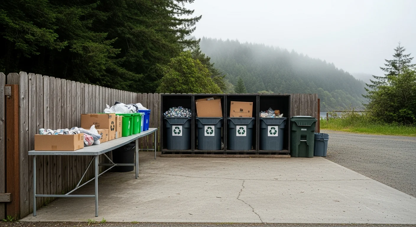 Recycling service and recology materials processing in Humboldt County