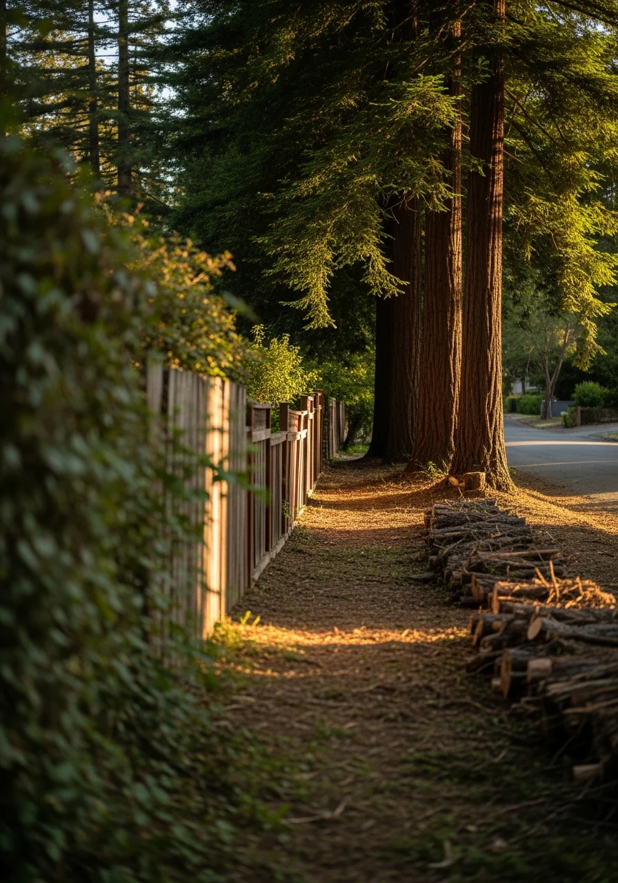 Fieldbrook property exterior with mature trees and established residential character.